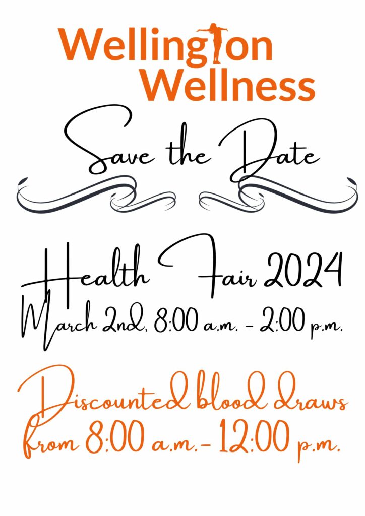 Health Fair 2024 with Dr. Gochee, and the team at Wellington Wellness Clinic with Discounted Blood Draws