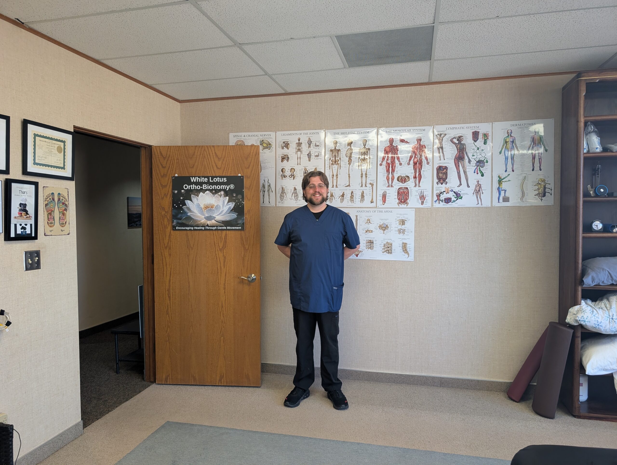 Grand Junction Health Fair 2026 White Lotus Ortho-Bionomy<br />
Practitioner Derek McCole