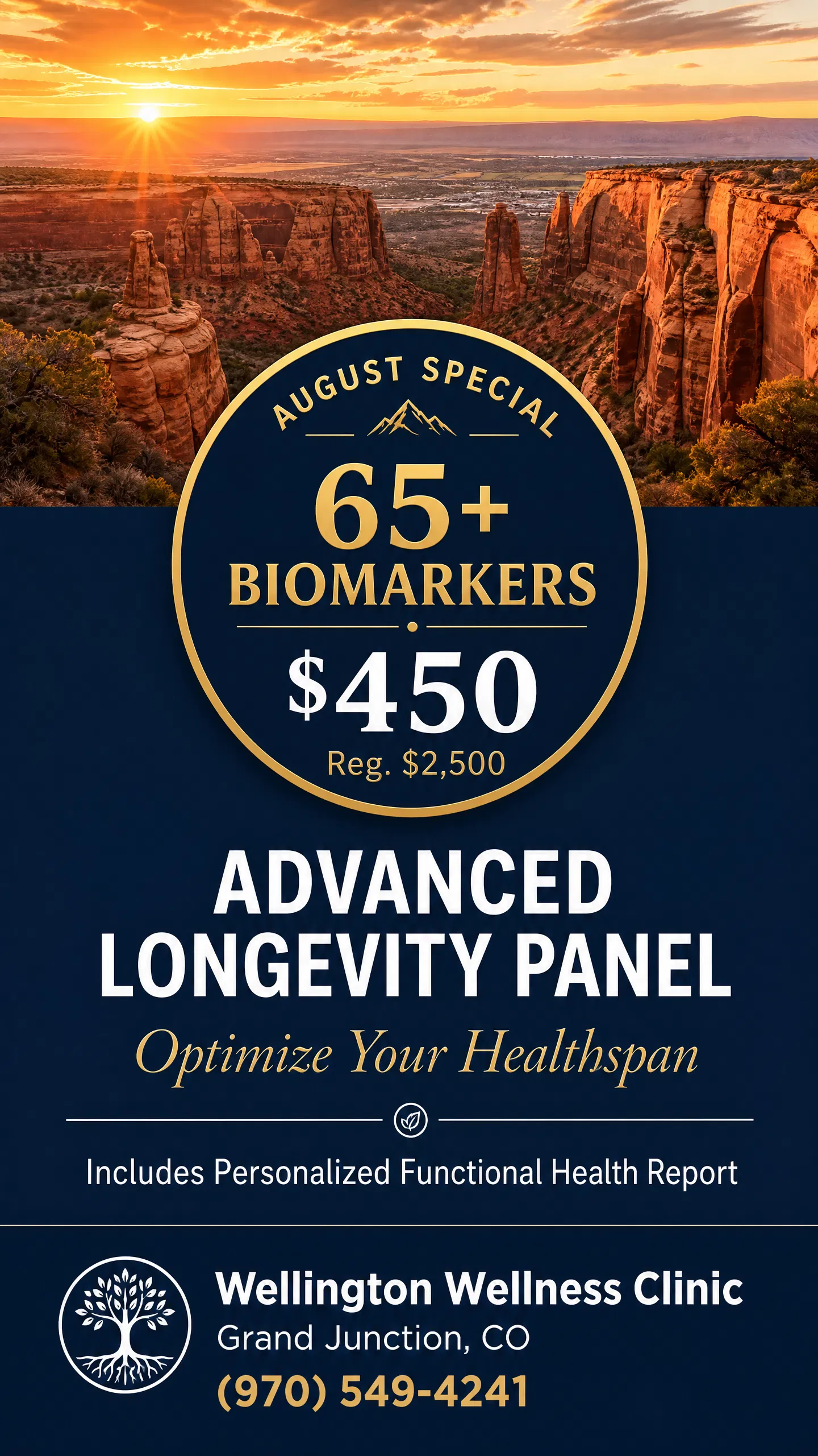 65+ Bio Markers Healthspan